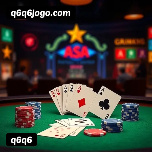 Jogos de Mesa Premium q6q6 - Blackjack, Roleta, Baccarat